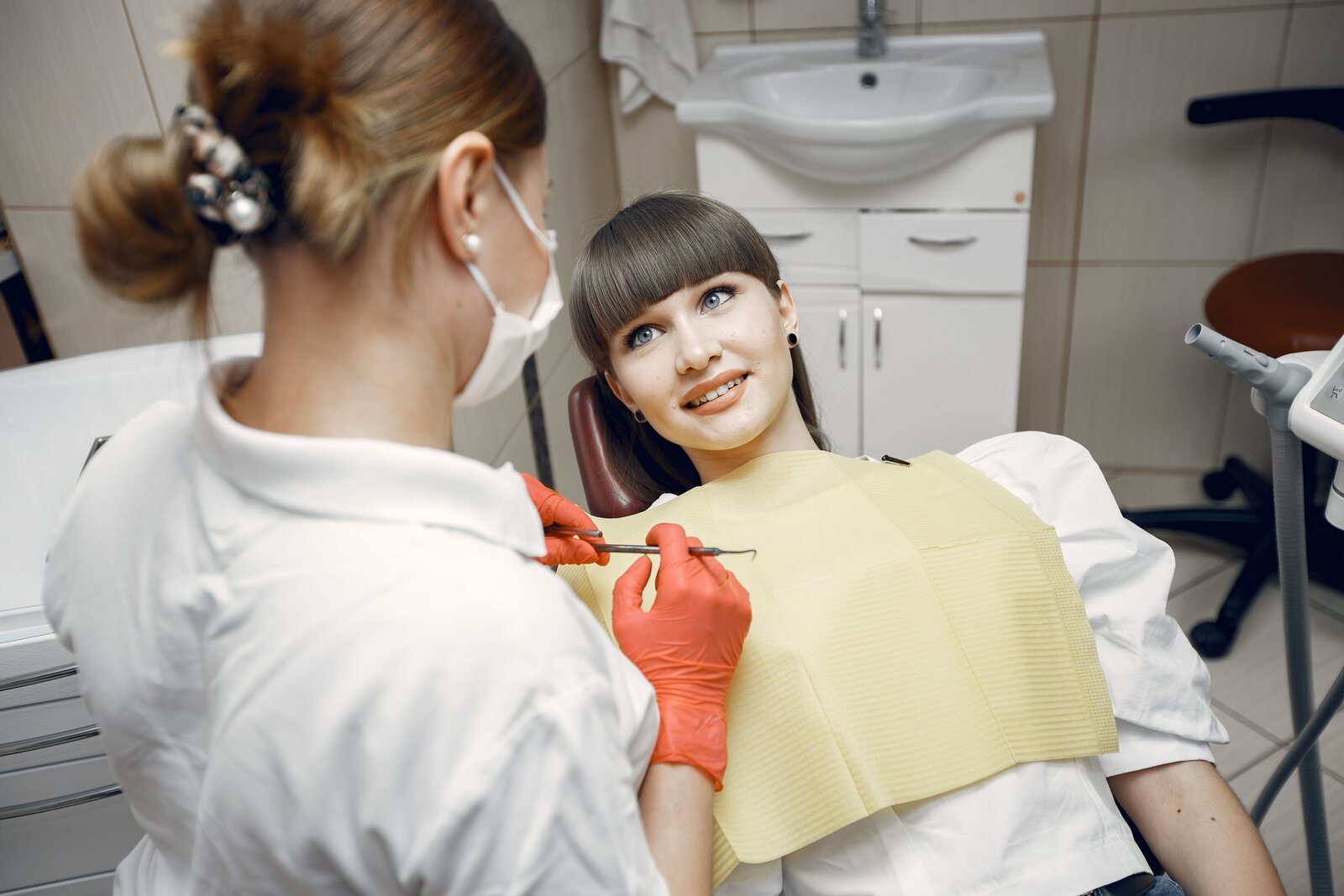 Lumen Dental clinician caring for a patient